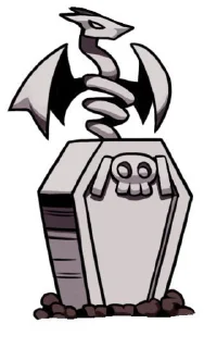 ☠ emoji Трупачина🧟‍♀🍷 Telegram sticker 11 of 15