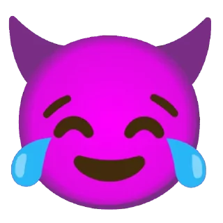 🤣 emoji 😈😈😈 Telegram sticker 9 of 30