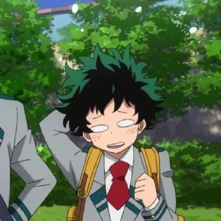 🥦 emoji Изу ( @Izuku_Midoriya15_07 ) Telegram sticker 16 of 120