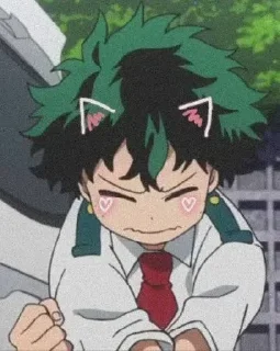 🥦 emoji Изу ( @Izuku_Midoriya15_07 ) Telegram sticker 6 of 120