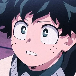 🥦 emoji Изуку ( @Izuku_Midoriya15_07 ) Telegram sticker 22 of 120