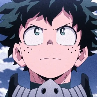 🥦 emoji Изуку ( @Izuku_Midoriya15_07 ) Telegram sticker 21 of 120