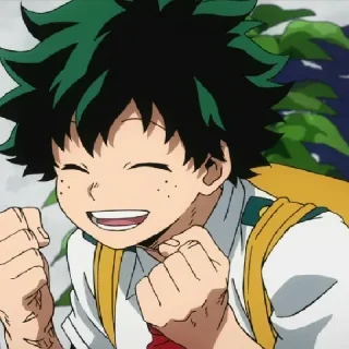 🥦 emoji Изуку ( @Izuku_Midoriya15_07 ) Telegram sticker 22 of 120