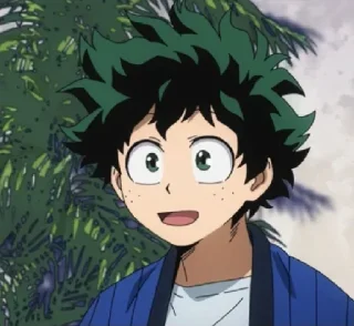 🥦 emoji Изуку ( @Izuku_Midoriya15_07 ) Telegram sticker 24 of 120