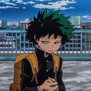 🥦 emoji Изуку ( @Izuku_Midoriya15_07 ) Telegram sticker 15 of 120