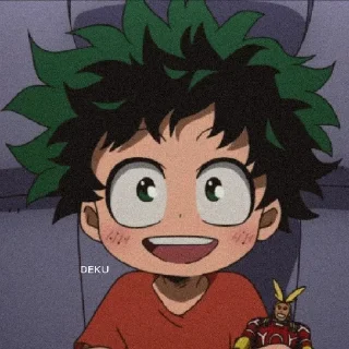 🥦 emoji Мини Герои ( @Izuku_Midoriya15_07 ) Telegram sticker 24 of 95