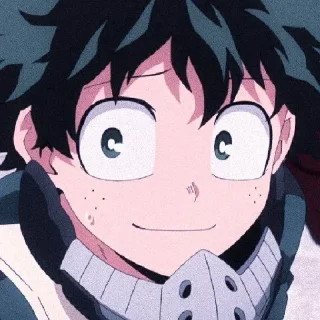 🥦 emoji Изуку ( @Izuku_Midoriya15_07 ) Telegram sticker 24 of 120