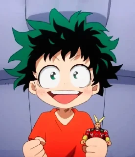 🥦 emoji Изуку ( @Izuku_Midoriya15_07 ) Telegram sticker 7 of 120