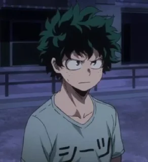 🥦 emoji Изуку ( @Izuku_Midoriya15_07 ) Telegram sticker 23 of 120