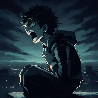 😭 emoji Hero ( @Izuku_Midoriya15_07 ) Telegram sticker 22 of 117