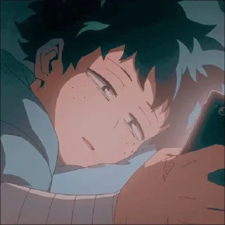 🥦 emoji Изуку ( @Izuku_Midoriya15_07 ) Telegram sticker 7 of 120