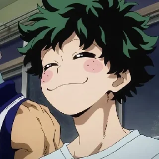 🥦 emoji Изу ( @Izuku_Midoriya15_07 ) Telegram sticker 4 of 120