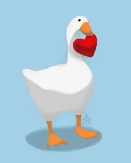 ♥️ emoji 🪿🦆 Telegram sticker 12 of 120