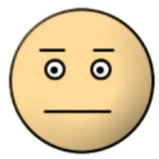 😐 emoji дурак онлайн Telegram sticker 18 of 25