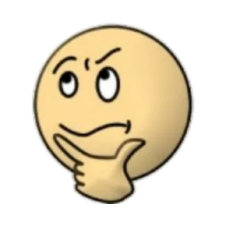 🤨 emoji дурак онлайн Telegram sticker 1 of 25