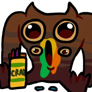 🙂‍↔️ emoji Lethal Company by pansear-doodles Telegram sticker 21 of 35