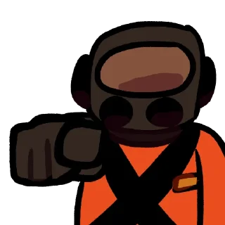 🫵 emoji Lethal Company by pansear-doodles Telegram sticker 24 of 35