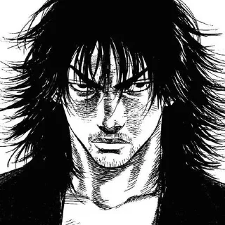 😒 emoji Vagabond-бродяга(abdu) Telegram sticker 8 of 22