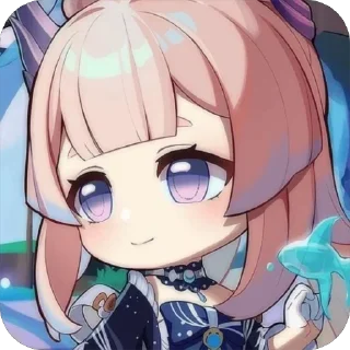 Sticker from sangonomiya kokomi