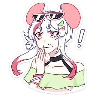 Sticker from Мауси и Рен на каникулах '@KatShiStickers'