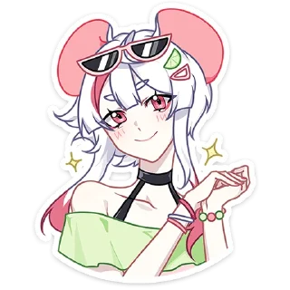 Sticker from Мауси и Рен на каникулах '@KatShiStickers'