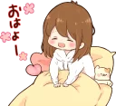 ☀️ emoji it's girl. :: @line_stickers Telegram sticker 6 of 120