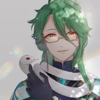 🐍 emoji БАЙ ԿЖУ  •  @fordgenshin Telegram sticker 15 of 26