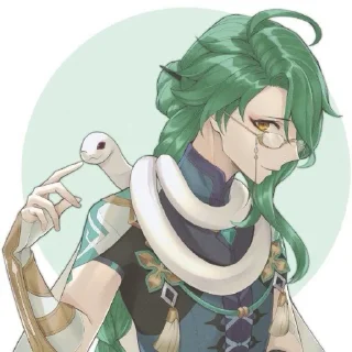 🐍 emoji БАЙ ԿЖУ  •  @fordgenshin Telegram sticker 3 of 26