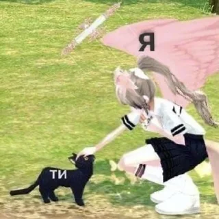 🐈‍⬛ emoji тынь тынь тынь Telegram sticker 10 of 120