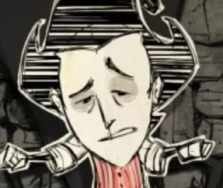 Sticker from don't starve stickers