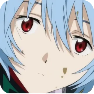 😶 emoji rei :: @ilxaf8 Telegram sticker 15 of 45