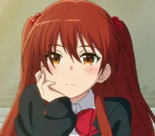 🤔 emoji Animestikers GIF Telegram sticker 4 of 12
