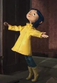 😌 emoji Coraline jones🗝️ Telegram sticker 15 of 33