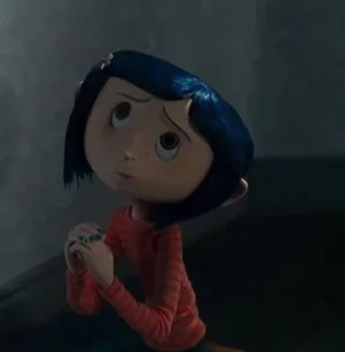 🥺 emoji Coraline jones🗝️ Telegram sticker 1 of 33