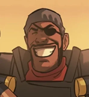 Sticker from Demoman tf2 ｡･:*:･ﾟ’☆