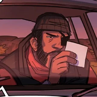 Sticker from Demoman tf2 ｡･:*:･ﾟ’☆