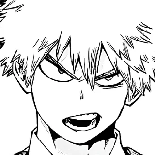 Sticker from Bakugo by @seireitei_tsushin