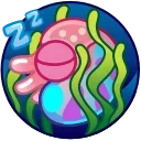 😴 emoji H2Oji @xkysluv Telegram sticker 20 of 40