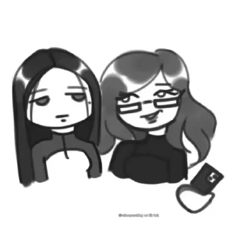 😉 emoji Анечка by @kurpix Telegram sticker 14 of 25