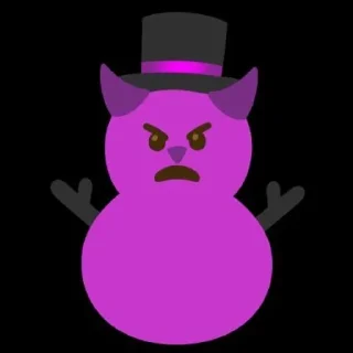 Sticker from ☃️snowman