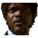 😲 emoji Samuel L Jackson Telegram sticker 15 of 41