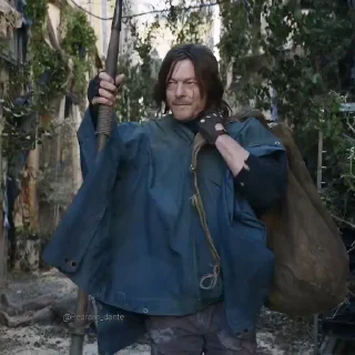 🗡 emoji Daryl Dixon @TwdPlus Telegram sticker 16 of 50