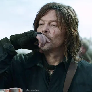🗡 emoji Daryl Dixon @TwdPlus Telegram sticker 20 of 50