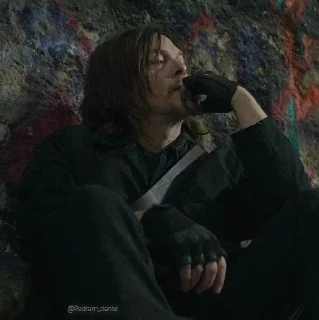 🗡 emoji Daryl Dixon @TwdPlus Telegram sticker 23 of 50