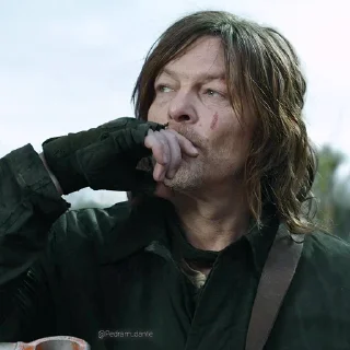 🗡 emoji Daryl Dixon @TwdPlus Telegram sticker 19 of 50