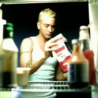 Sticker from Slim shady @eminem313m @TgEmodziBot