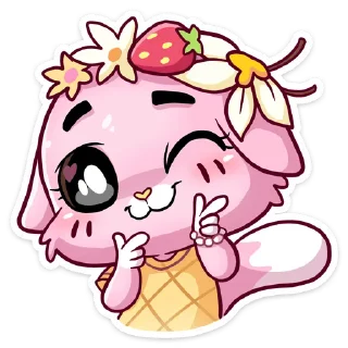 Sticker from Ванилька