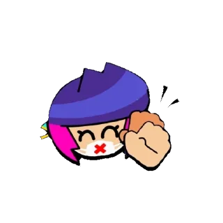 🌟 emoji Биби Бравл Старс ➩ @Earth928B Telegram sticker 22 of 25