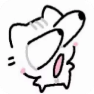 😱 emoji 🐈‍⬛ _ 🐈 Telegram sticker 6 of 39