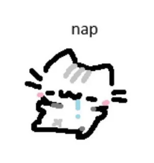 😮‍💨 emoji 🐈‍⬛ _ 🐈 Telegram sticker 17 of 39